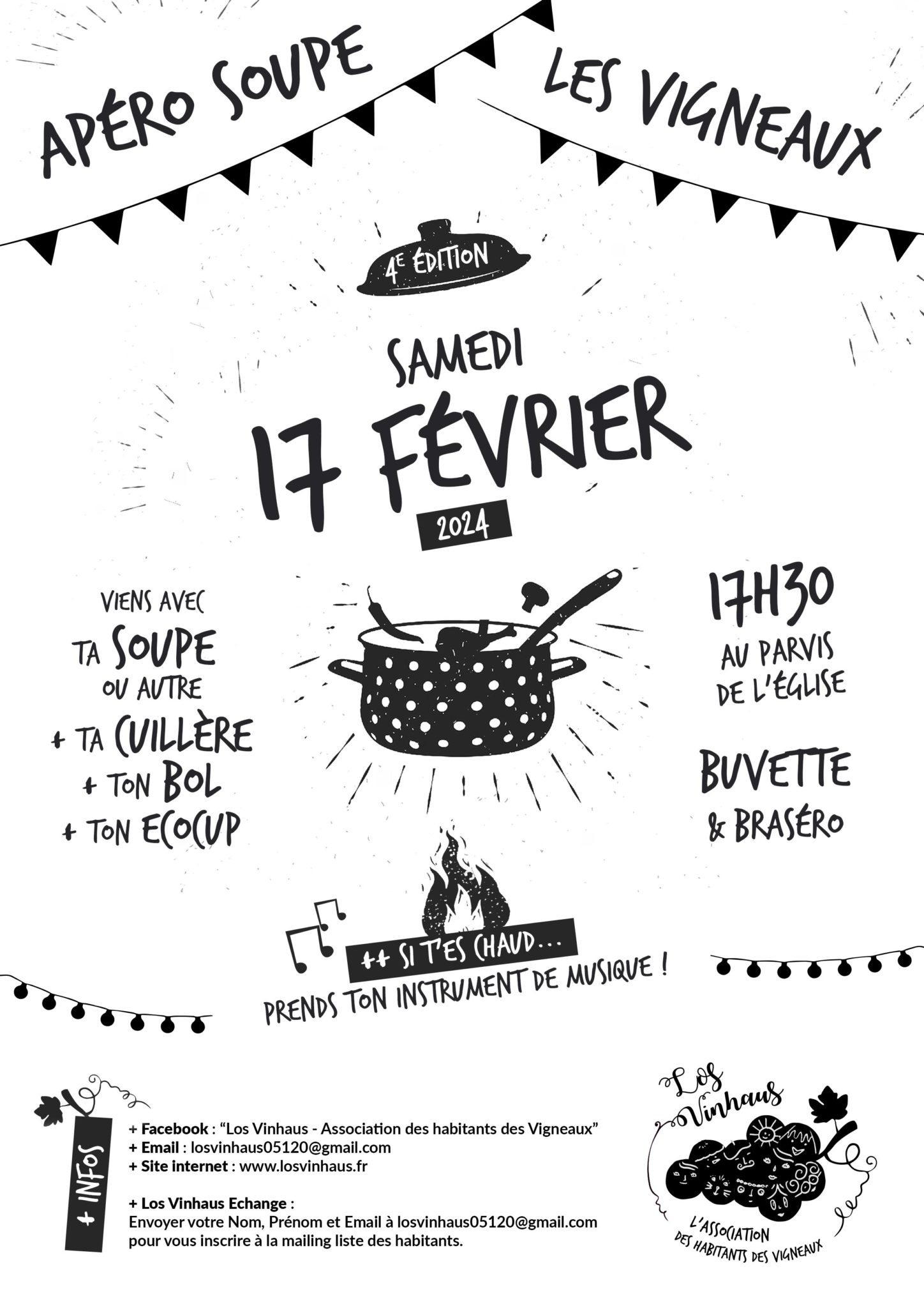 Fête de la soupe - 17 février 2024 - 4e édition ! - Los Vinhaus